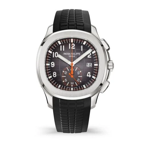 Aquanaut Chronograph 5968 Stainless Steel / Black / Rubber