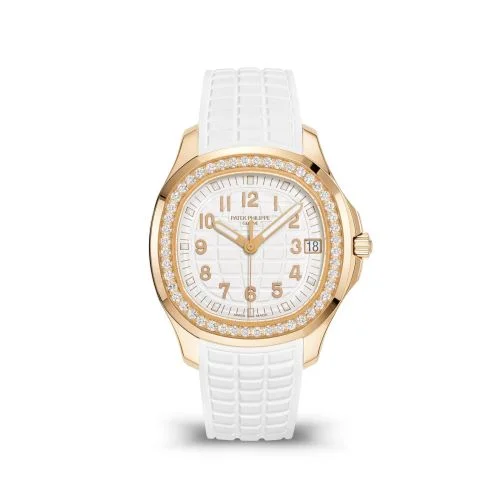 Aquanaut Luce Self-Winding Rose Gold / White