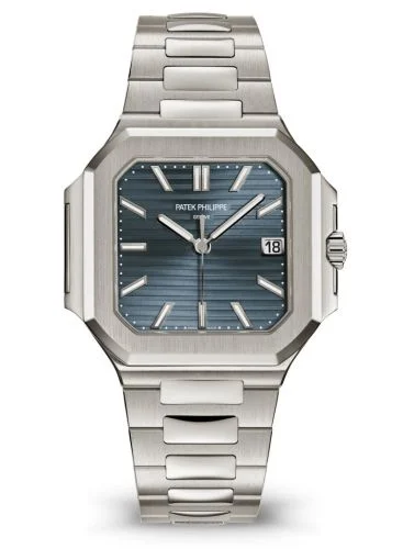 Cubitus Date 40 White Gold / Blue