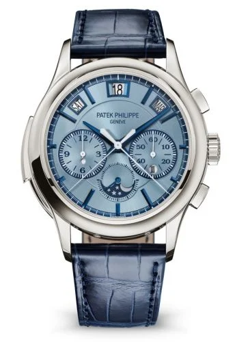 Minute Repeater Split-Seconds Chronograph Perpetual Calendar White Gold / Ice Blue
