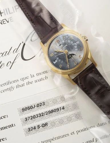 Perpetual Calendar 5050 Yellow Gold / Slate Breguet