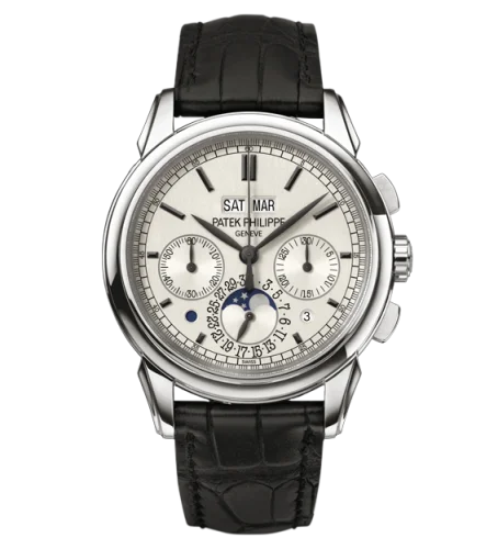 Perpetual Calendar Chronograph 5270 White Gold / Silver