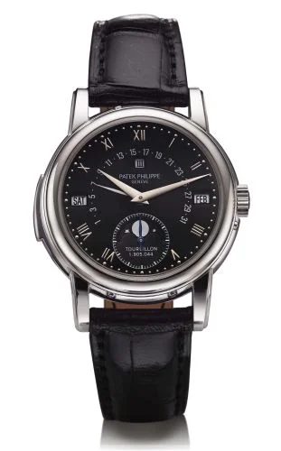 Tourbillon Minute Repeater Perpetual Calendar 5016 Black Roman