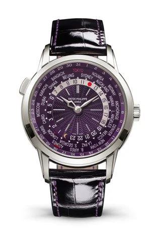 World Time Date 5330 White Gold / Plum / Tokyo 2023