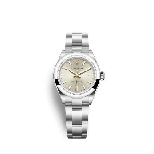 Oyster Perpetual 28 Stainless Steel / Silver