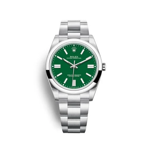 Oyster Perpetual 41 Stainless Steel / Green