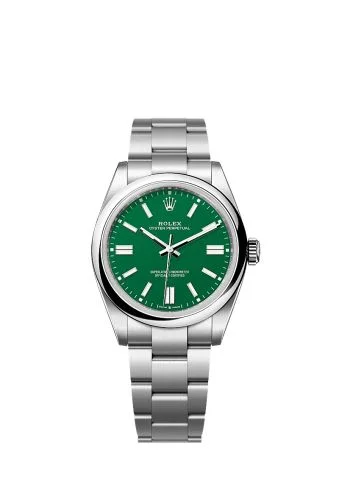 Oyster Perpetual 41 Stainless Steel / Green