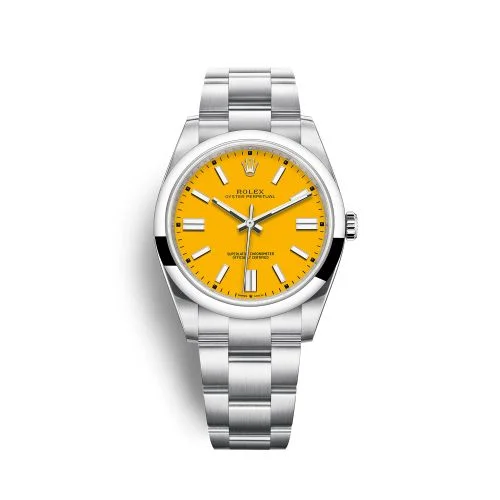 Oyster Perpetual 41 Stainless Steel / Yellow