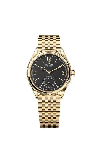 Perpetual 1908 39 Yellow Gold / Black / Bracelet