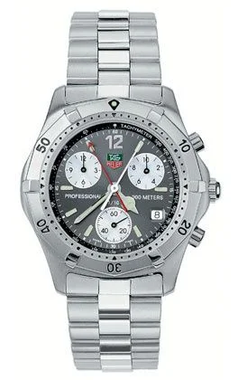 2000 Chronograph Stainless Steel / Grey / Bracelet