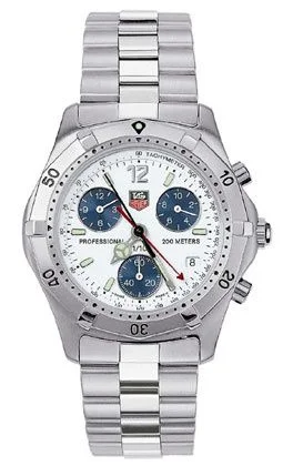 2000 Chronograph Stainless Steel / Silver / Bracelet