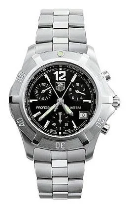 2000 Exclusive Chronograph Quartz Stainless Steel / Black