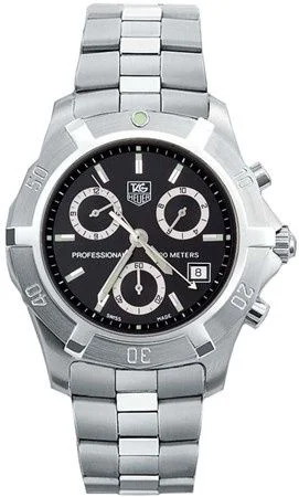 2000 Exclusive Chronograph Quartz Stainless Steel / Black