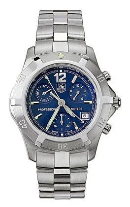 2000 Exclusive Chronograph Quartz Stainless Steel / Blue