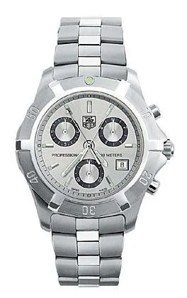 2000 Exclusive Chronograph Quartz Stainless Steel / Silver