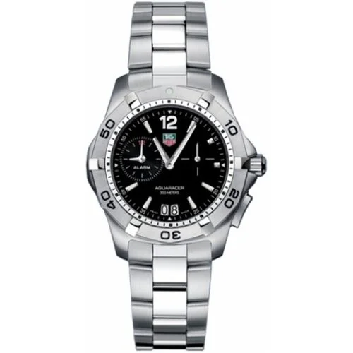 Aquaracer 300M Alarm 38.4 Stainless Steel / Black / Bracelet