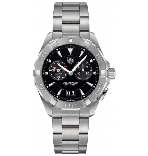 Aquaracer 300M Alarm 40.5 Stainless Steel / Black / Bracelet