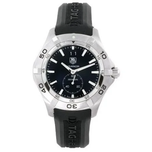 Aquaracer 300M Big Date 41 Stainless Steel / Black / Rubber