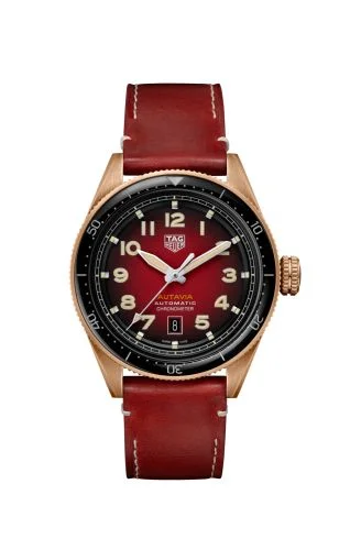 Autavia Calibre 5 Bronze / Red