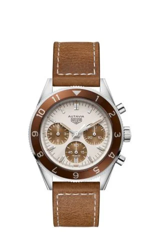 Autavia Heuer 02 Stainless Steel / Tropical Panda / Strap / UAE Edition