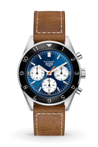 Autavia Heuer 02 Stainless Steel / Watches of Switzerland / Strap