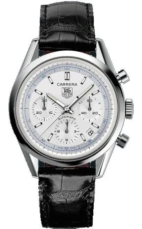 Carrera Automatic Chronograph Stainless Steel / Silver