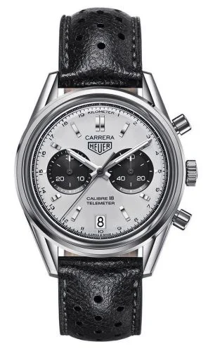 Carrera Calibre 18 Stainless Steel / Silver / Telemeter