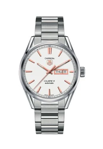 Carrera Calibre 5 Day Date Stainless Steel / Silver / Bracelet