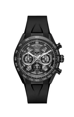 Carrera Chronograph Extreme Sport DLC Titanium - Ceramic / Black / Rubber