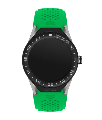 Carrera Connected Modular 45 Titanium / Ceramic / Green Rubber