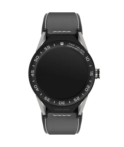 Carrera Connected Modular 45 Titanium / Ceramic / Grey Calf