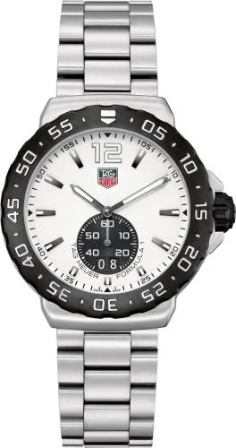 Formula 1 Big Date 42 Stainless Steel / White / Bracelet