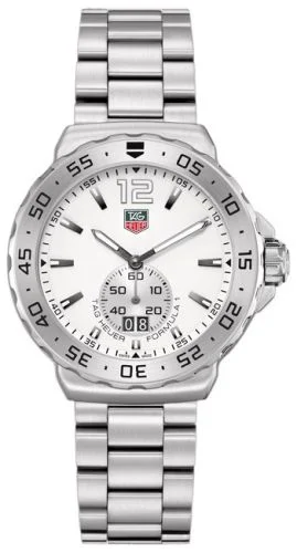 Formula 1 Big Date 42 Stainless Steel / White / Bracelet