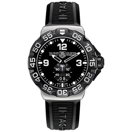 Formula 1 Big Date 44 Stainless Steel / Black / Rubber