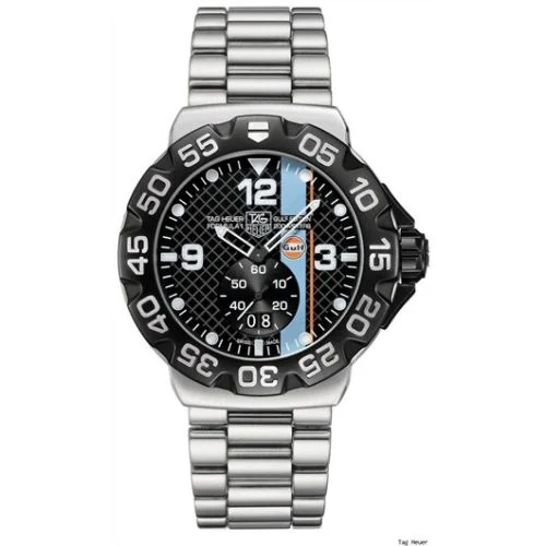 Formula 1 Big Date 44 Stainless Steel / Gulf / Bracelet