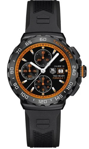 Formula 1 Calibre 16 44 Titanium PVD / Black / Rubber