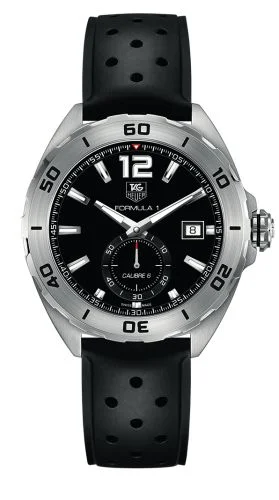 Formula 1 Calibre 6 43 Stainless Steel / Black / Rubber