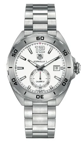 Formula 1 Calibre 6 43 Stainless Steel / White / Bracelet