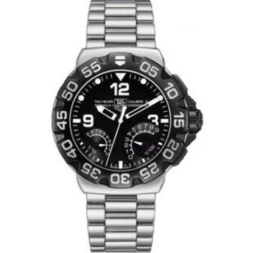 Formula 1 Calibre S 44 Stainless Steel / Black / Bracelet