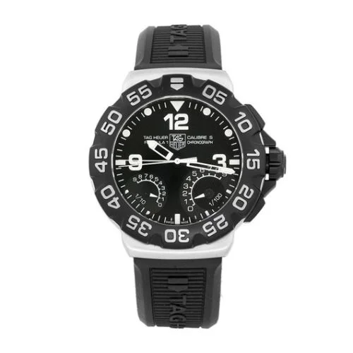 Formula 1 Calibre S 44 Stainless Steel / Black / Rubber