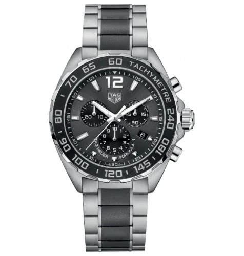 Formula 1 Chronograph Quartz 43 Stainless Steel / Black