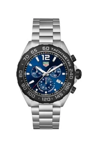 Formula 1 Chronograph Quartz 43 Stainless Steel / Blue / Bracelet