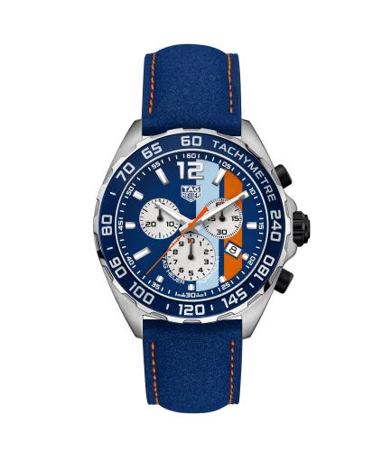 Formula 1 Chronograph Quartz 43 Stainless Steel / Calf/ Alcantara