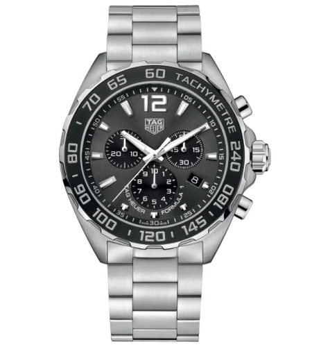 Formula 1 Chronograph Quartz 43 Stainless Steel / Grey / Bracelet