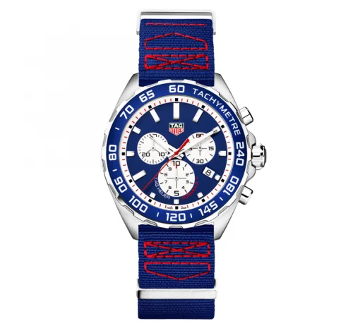 Formula 1 Chronograph Quartz 43 Stainless Steel / Red Bull / NATO
