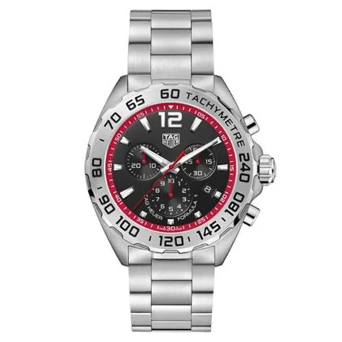 Formula 1 Chronograph Quartz Stainless Steel / Racing Red / Bracelet