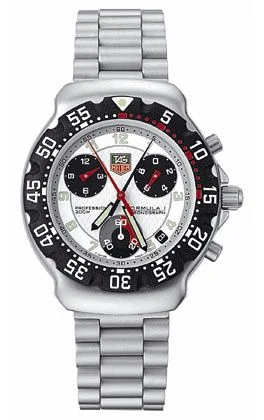 Formula 1 Chronograph Quartz Stainless Steel / Silver / Bracelet