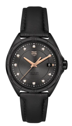 Formula 1 Quartz 32 PVD / Black - Diamond / Calf