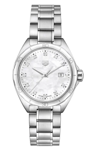 Formula 1 Quartz 32 Stainless Steel / MOP - Diamond / Bracelet