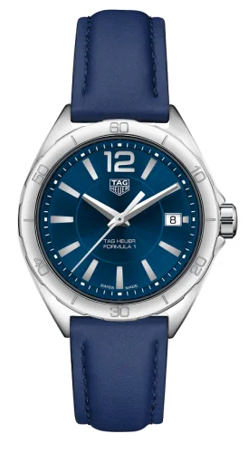 Formula 1 Quartz 35 Stainless Steel / Blue / Calf